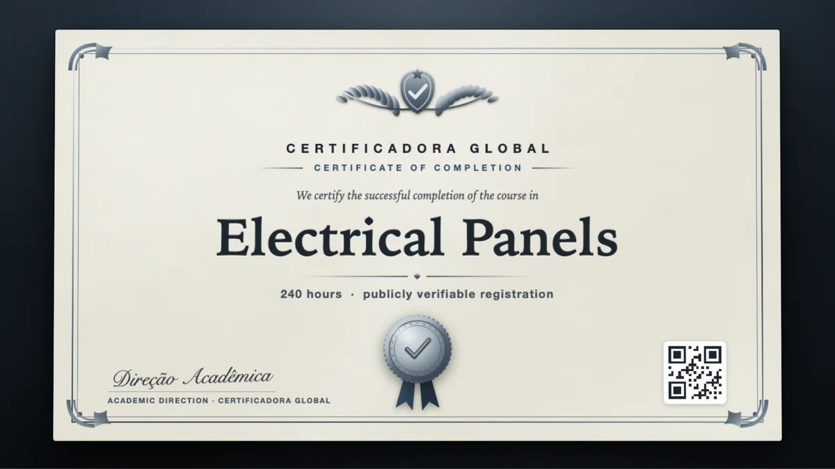 Cover of the Electrical Panels course