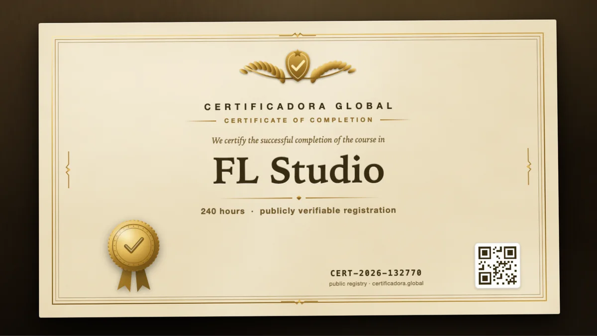 Cover of the FL Studio course
