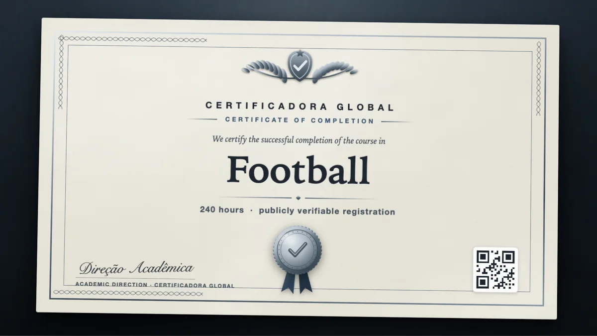 Cover of the Football course