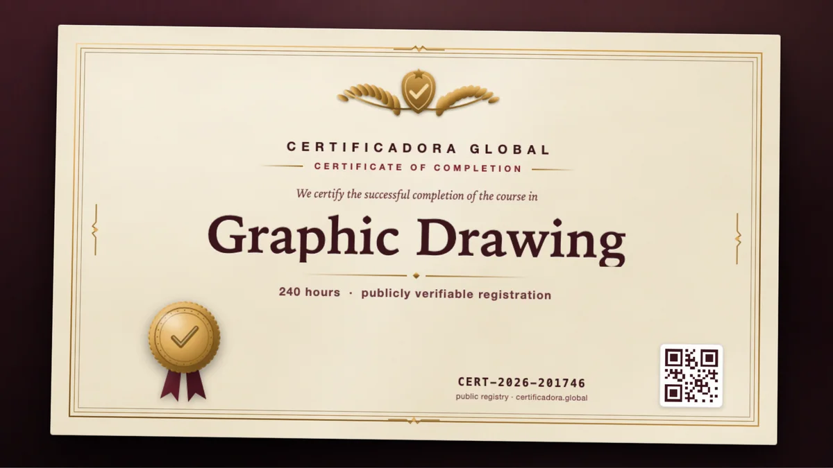 Cover of the Graphic Drawing course