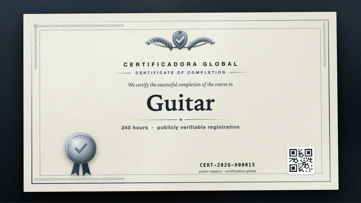 Cover of the Guitar course