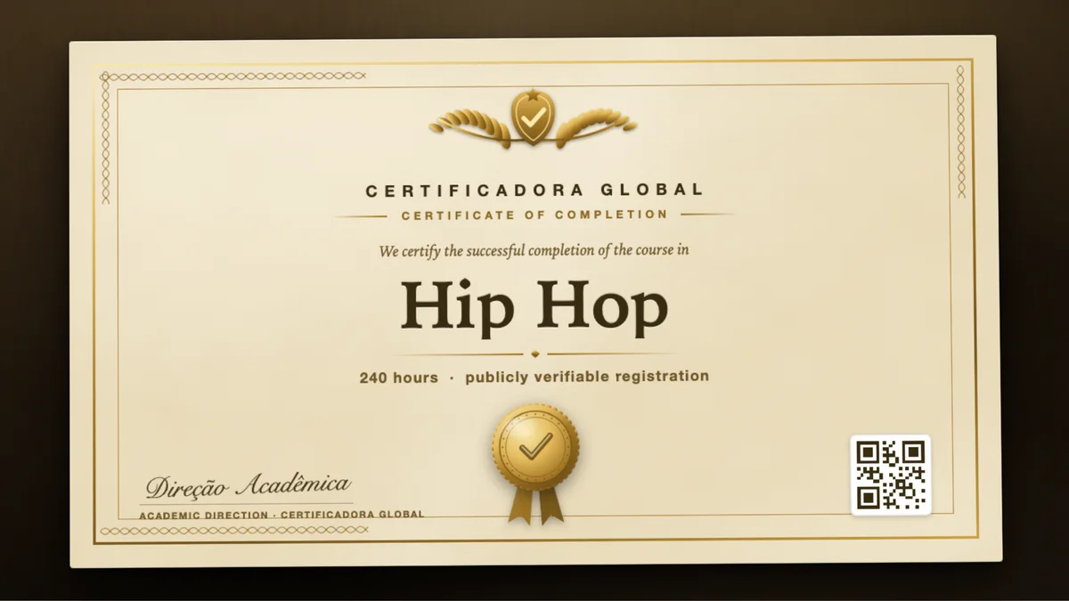Cover of the Hip Hop course