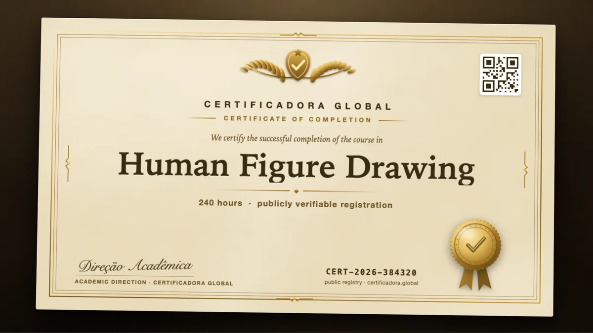 Cover of the Human Figure Drawing course