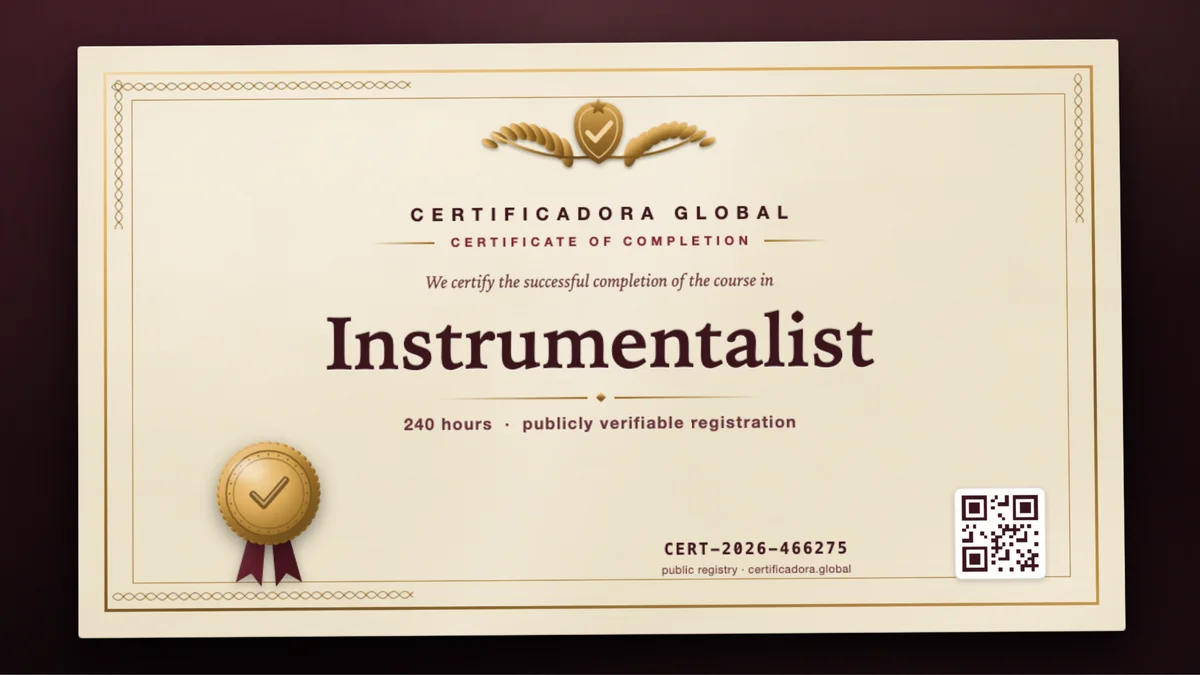 Cover of the Instrumentalist course