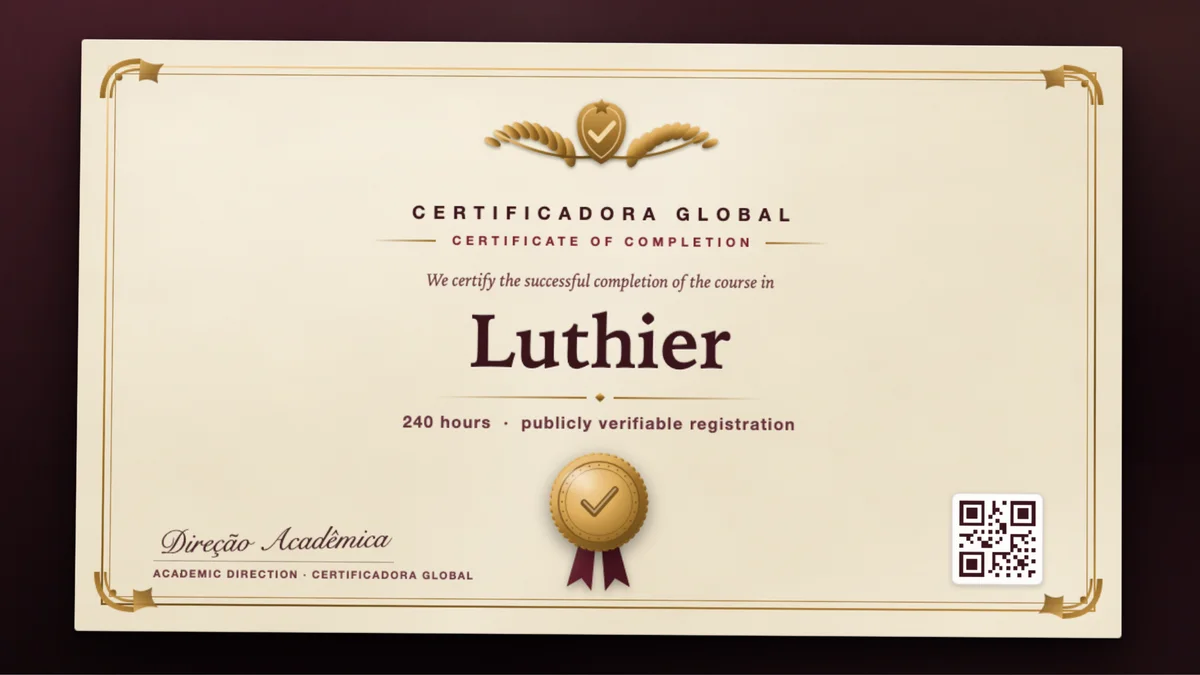 Cover of the Luthier course