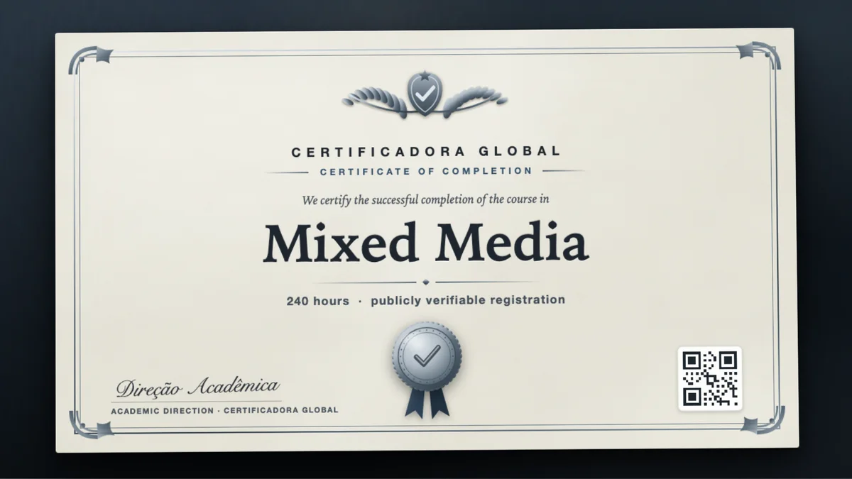 Cover of the Mixed Media course