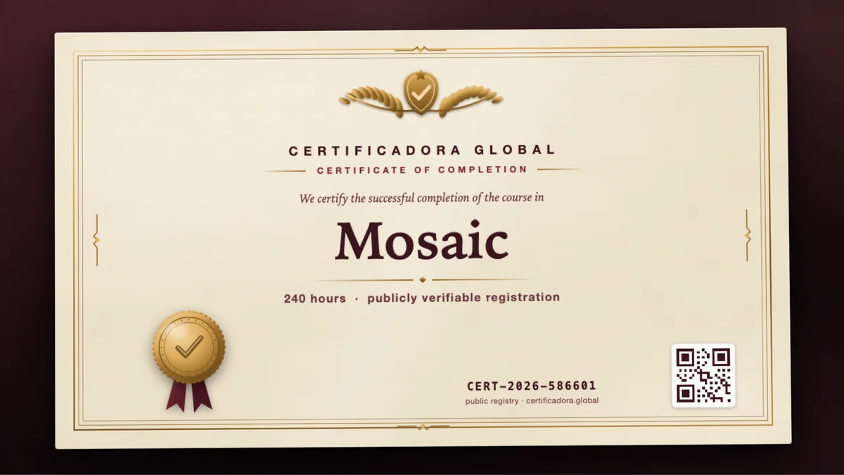 Cover of the Mosaic course