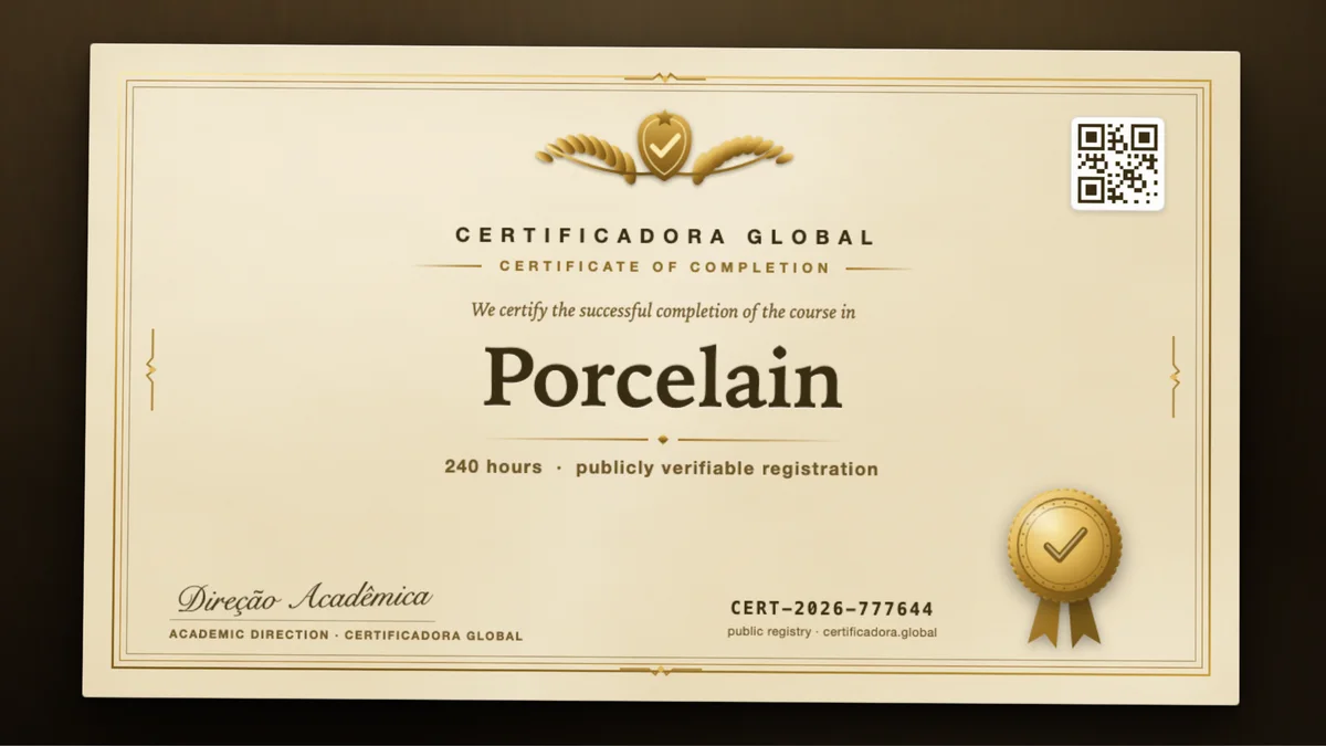 Cover of the Porcelain course