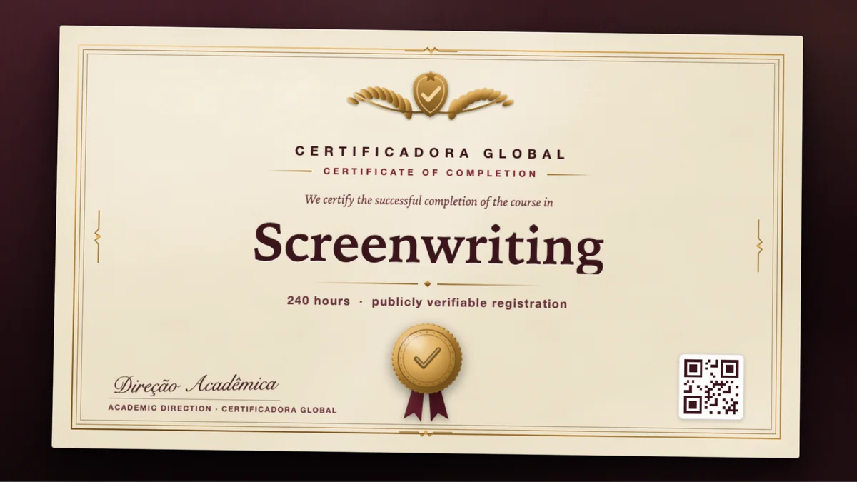 Cover of the Screenwriting course