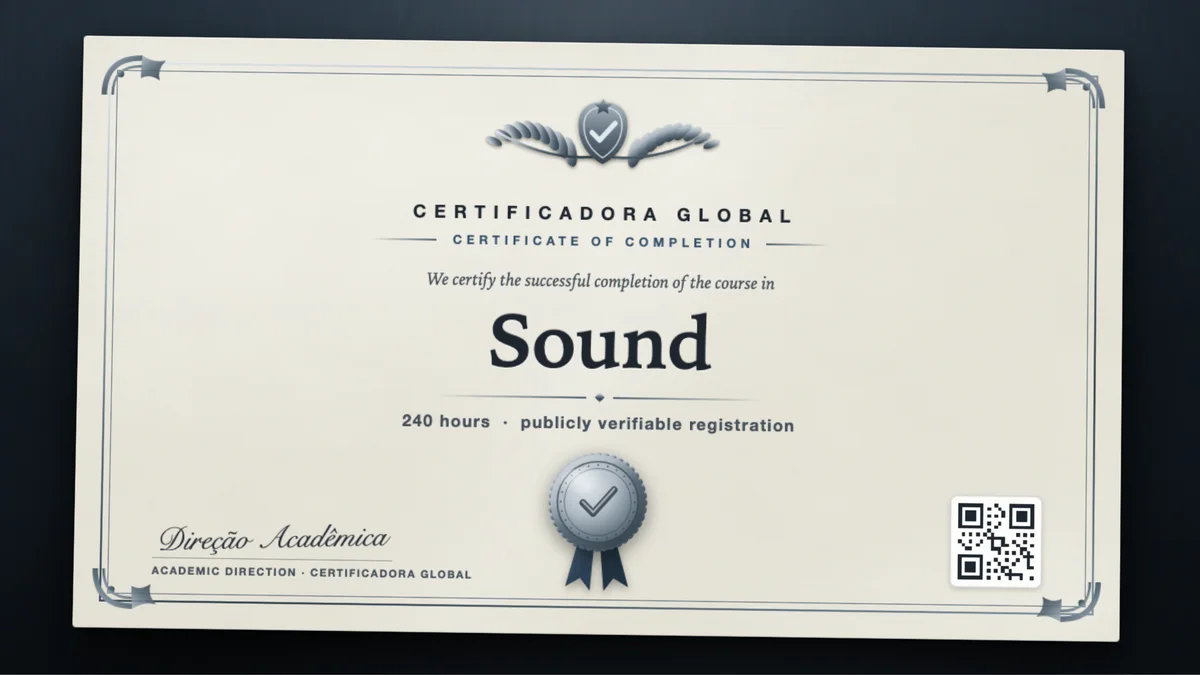 Cover of the Sound course