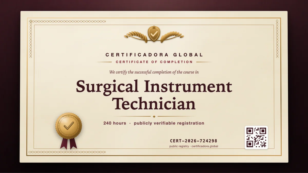 Cover of the Surgical Instrument Technician course