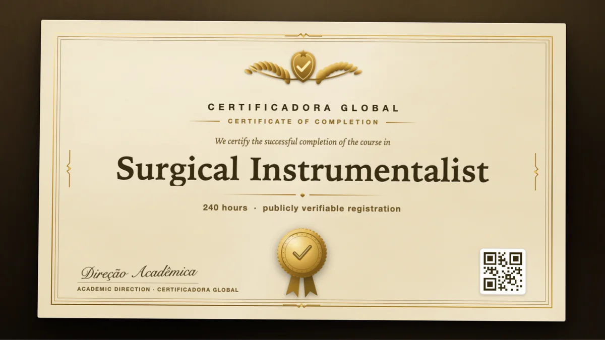 Cover of the Surgical Instrumentalist course