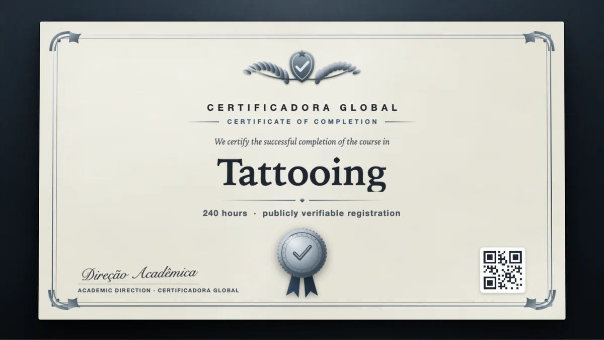 Cover of the Tattooing course