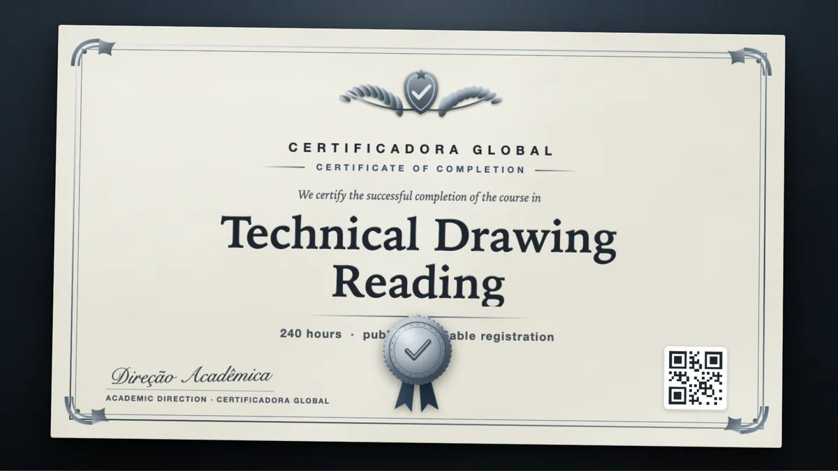 Cover of the Technical Drawing Reading course