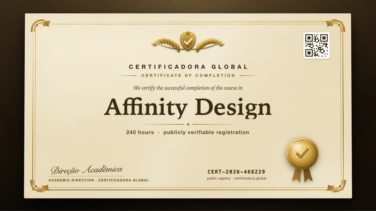 Cover of the Affinity Design course