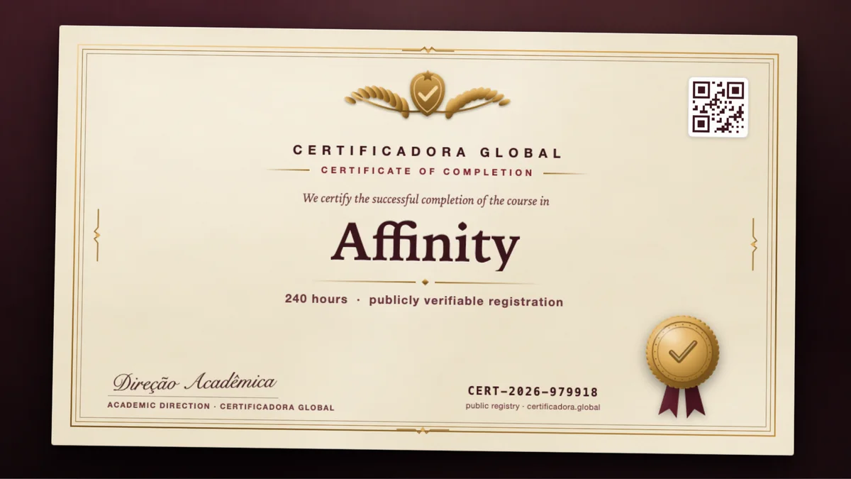 Cover of the Affinity course