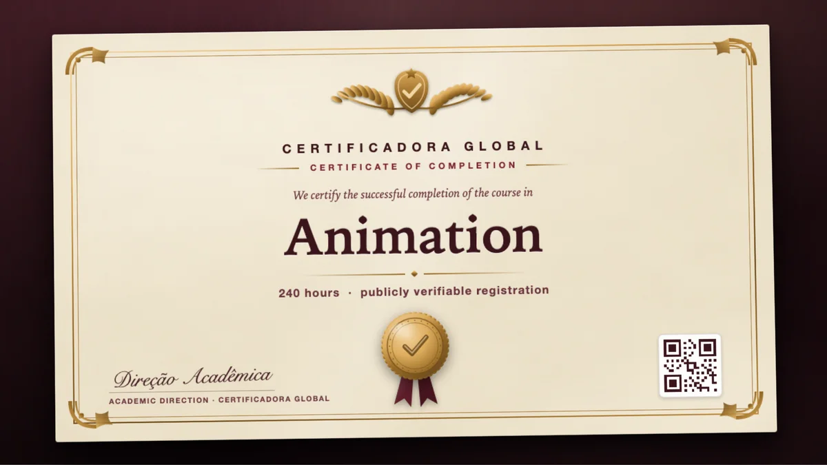 Cover of the Animation course