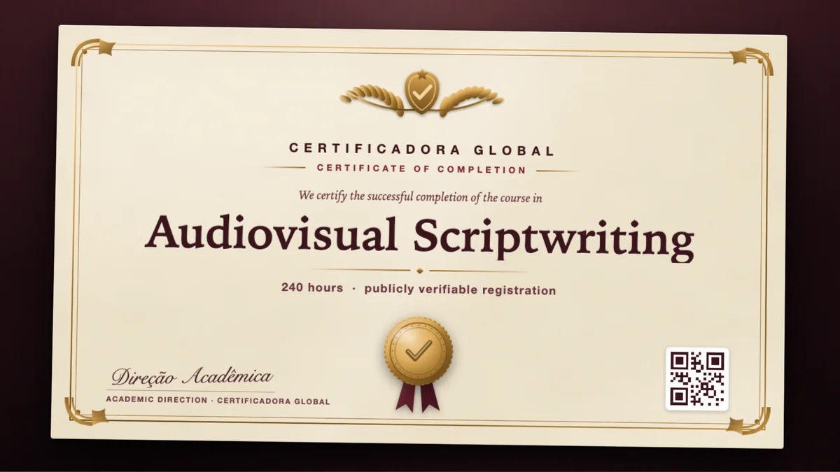 Cover of the Audiovisual Scriptwriting course