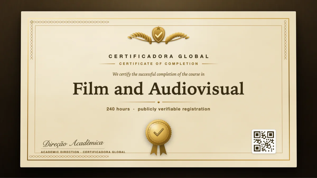 Cover of the Film and Audiovisual course