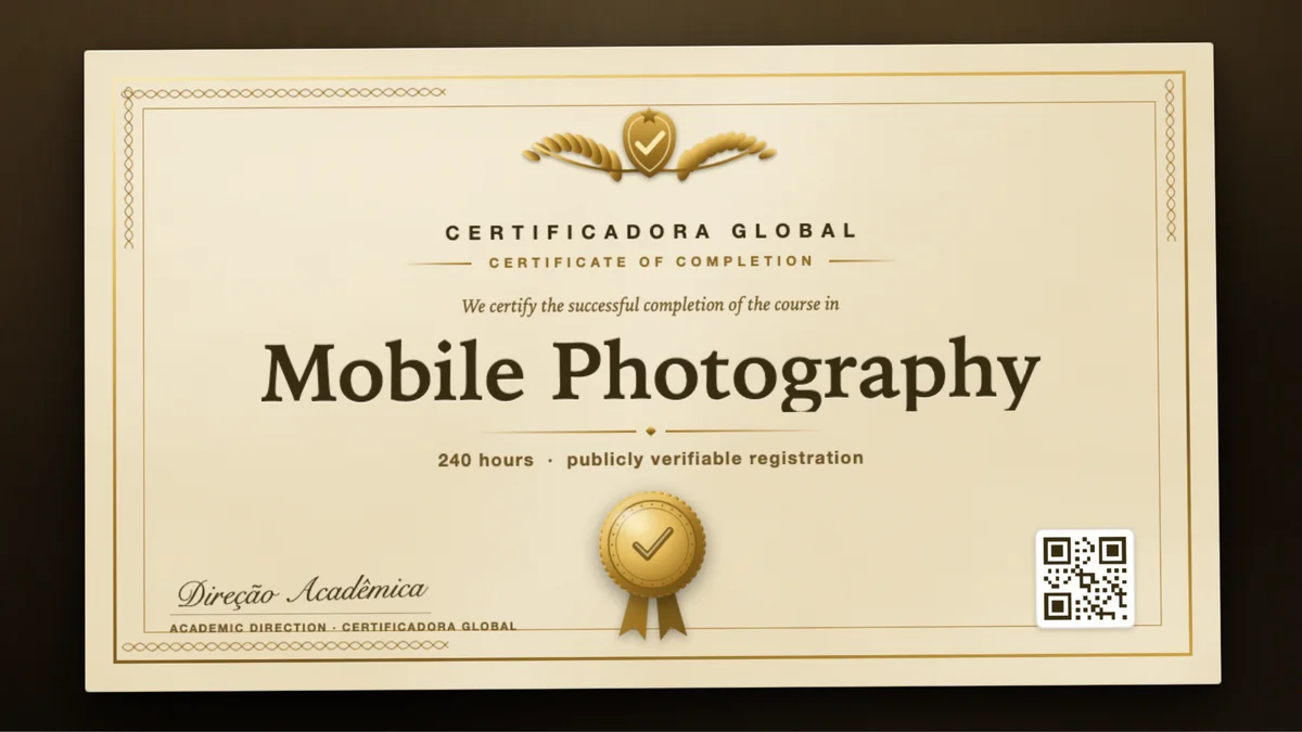 Cover of the Mobile Photography course