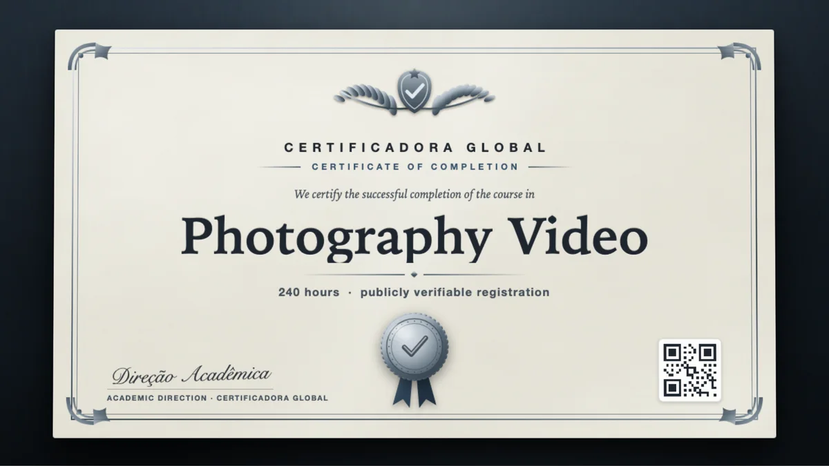 Cover of the Photography Video course