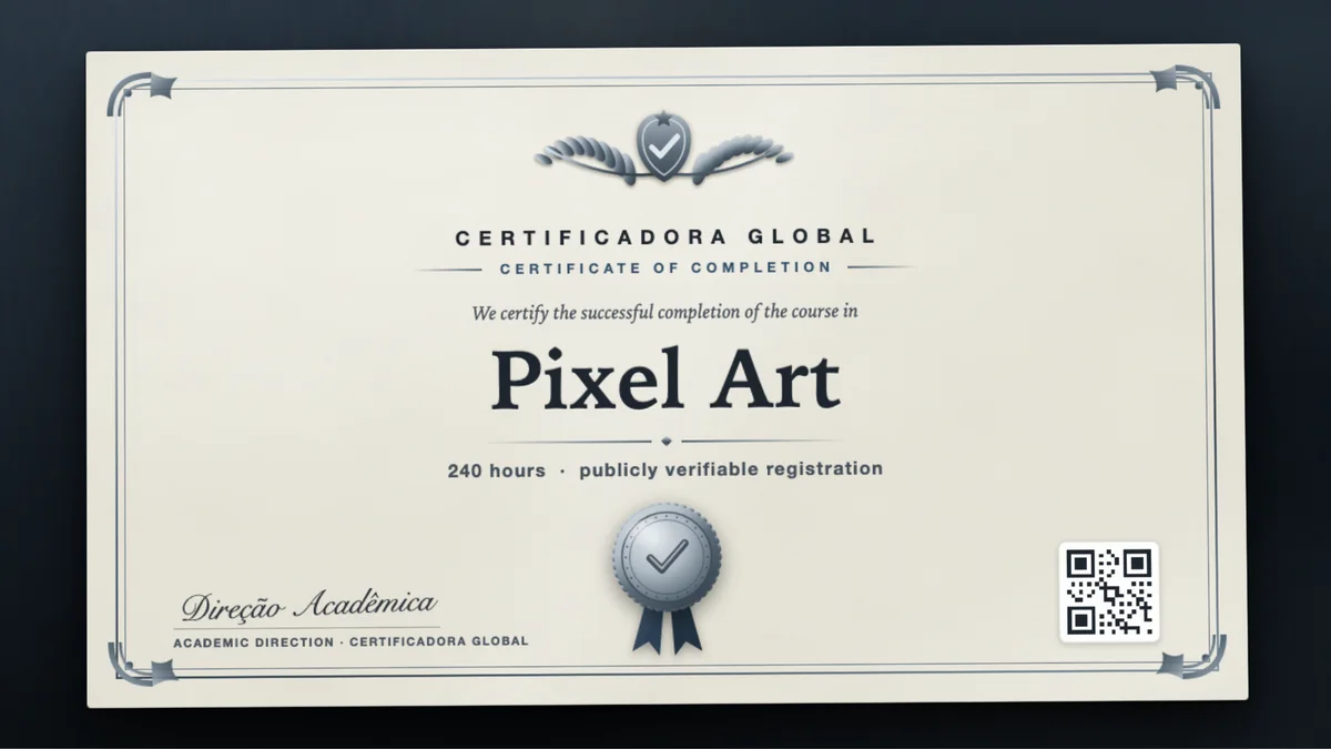 Cover of the Pixel Art course