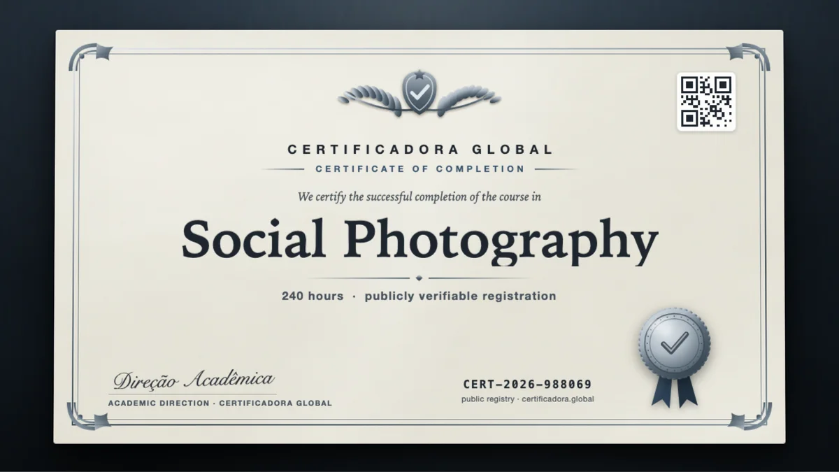 Cover of the Social Photography course