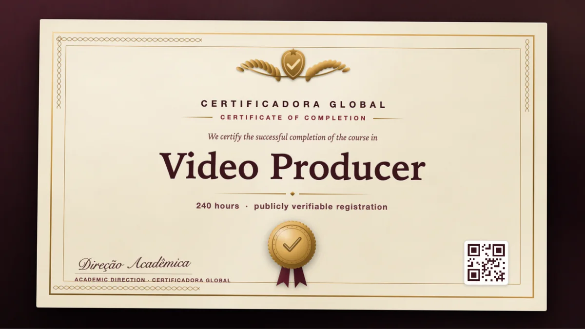 Cover of the Video Producer course