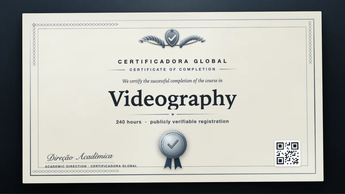 Cover of the Videography course