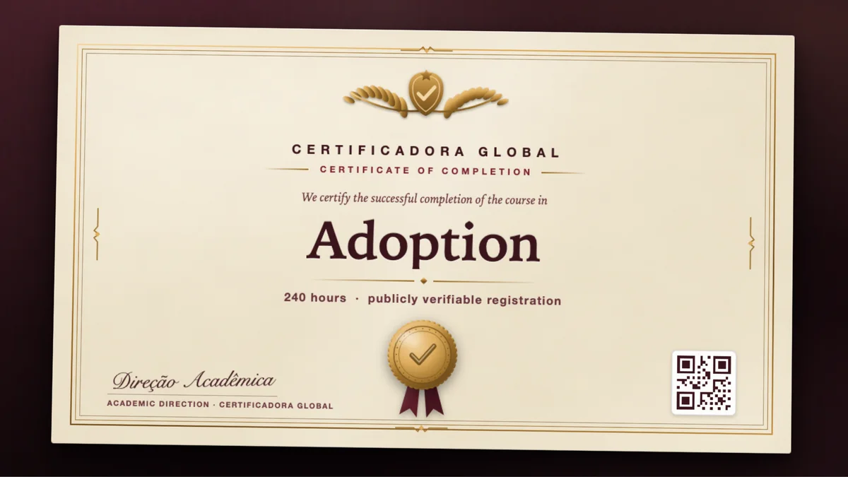 Cover of the Adoption course