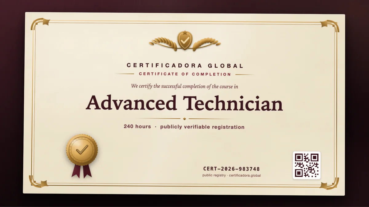 Cover of the Advanced Technician course