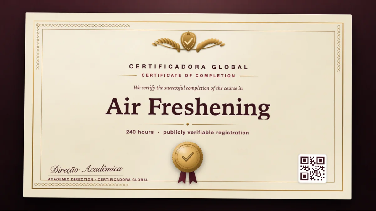 Cover of the Air Freshening course