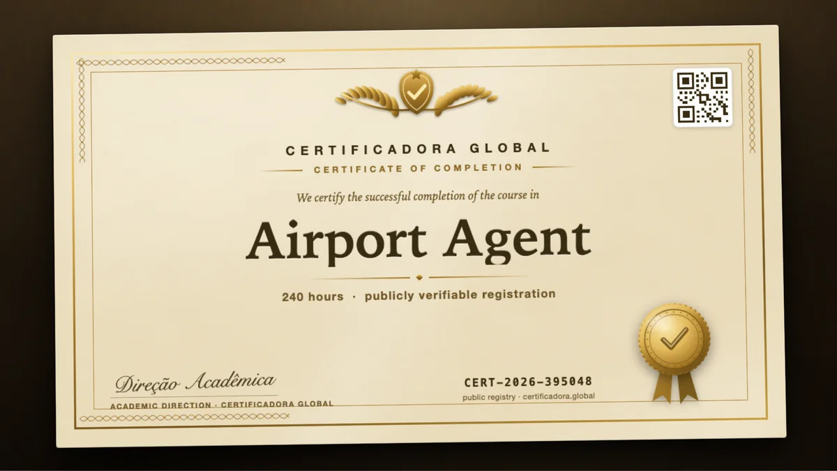 Cover of the Airport Agent course