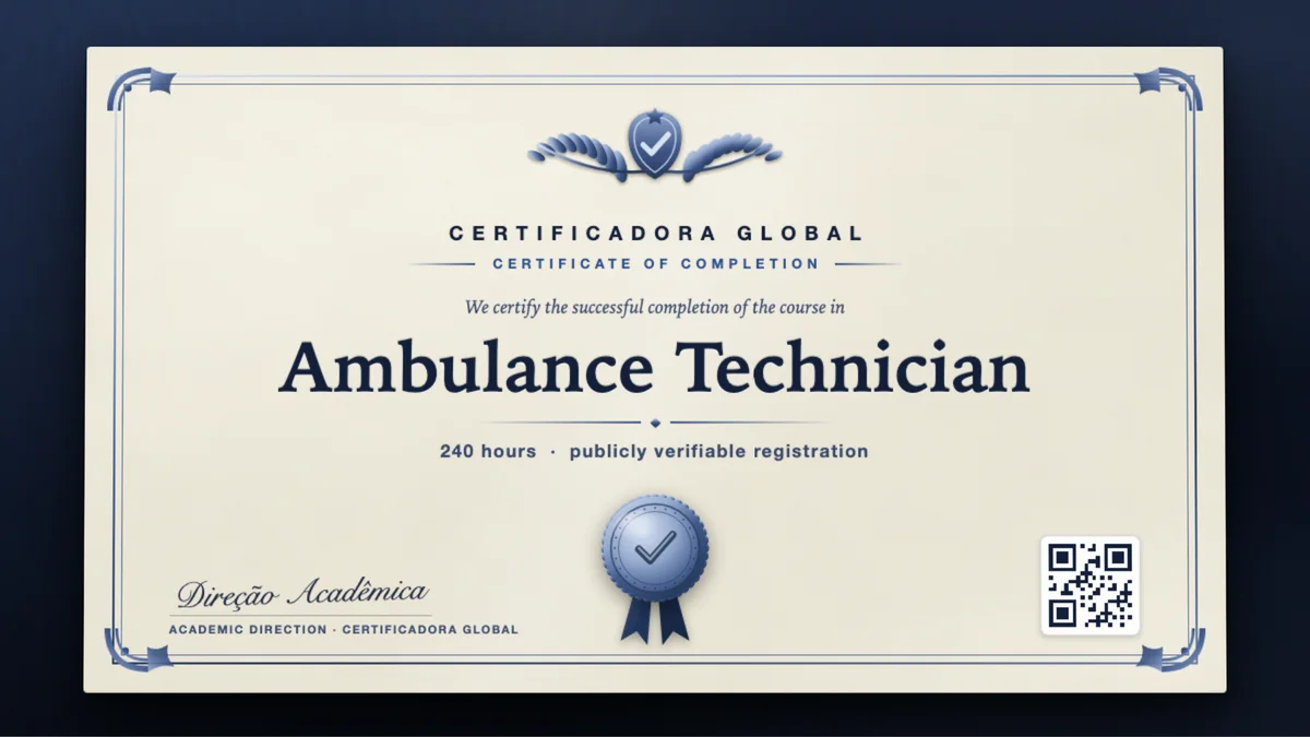 Cover of the Ambulance Technician course
