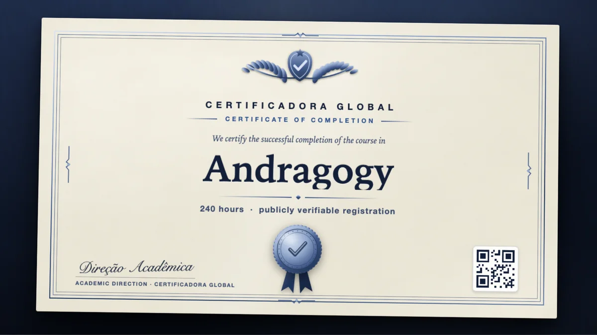 Cover of the Andragogy course