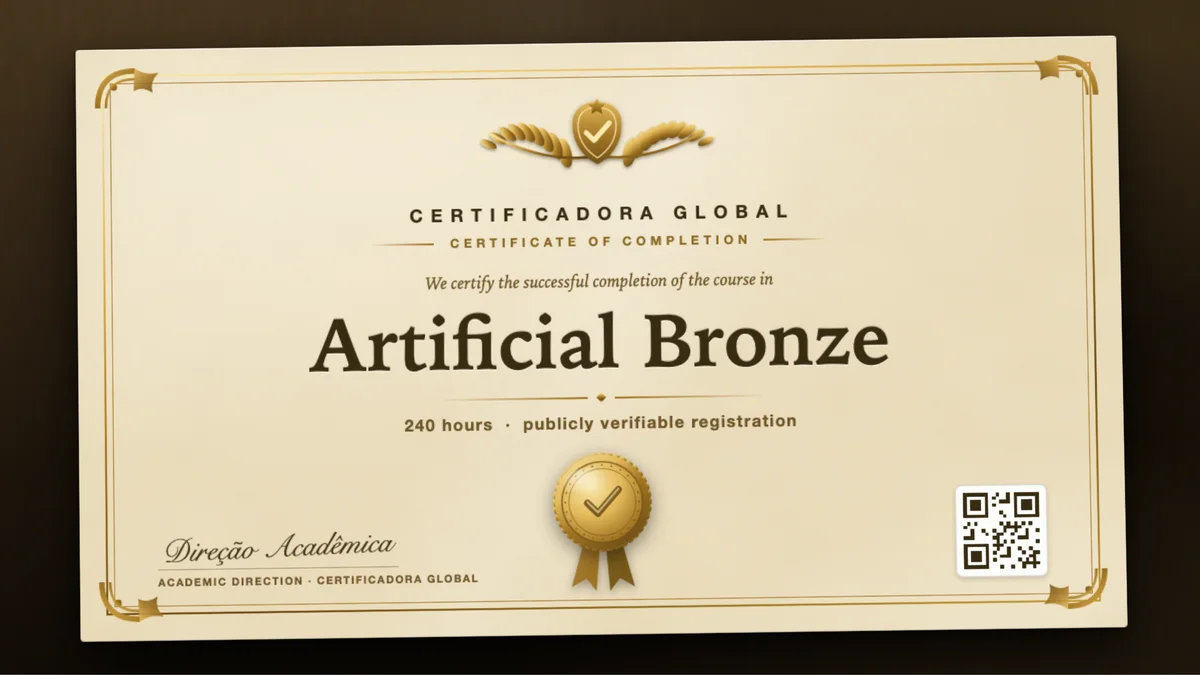 Cover of the Artificial Bronze course
