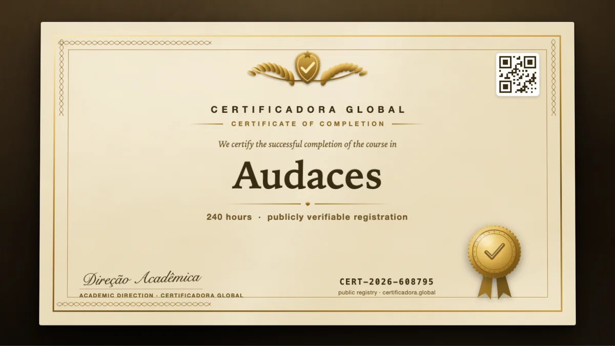 Cover of the Audaces course