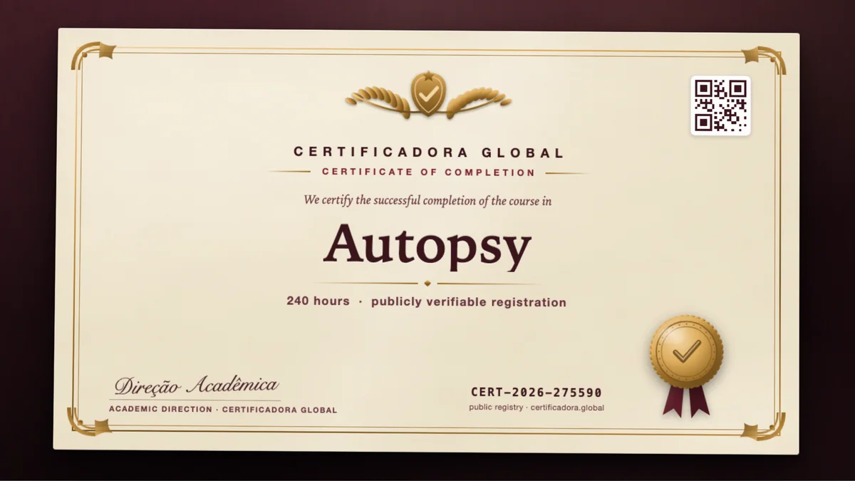 Cover of the Autopsy course