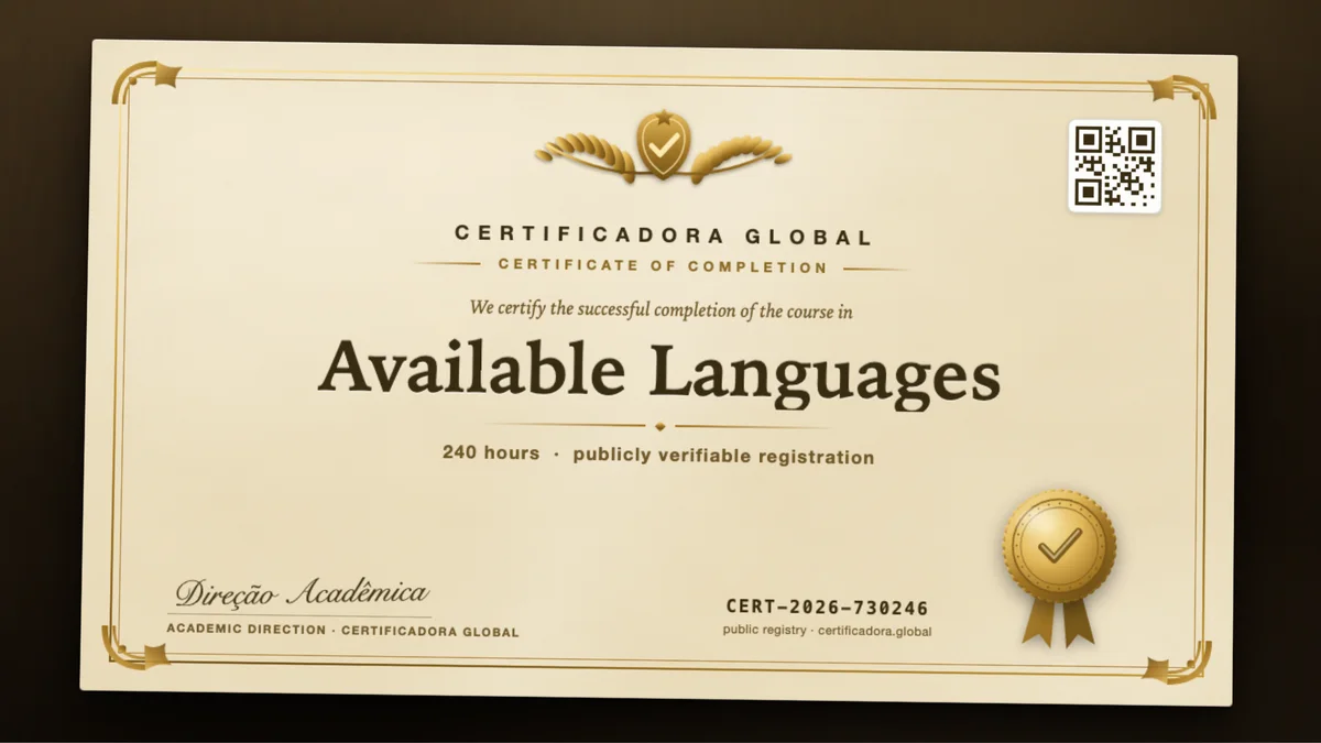 Cover of the Available Languages course
