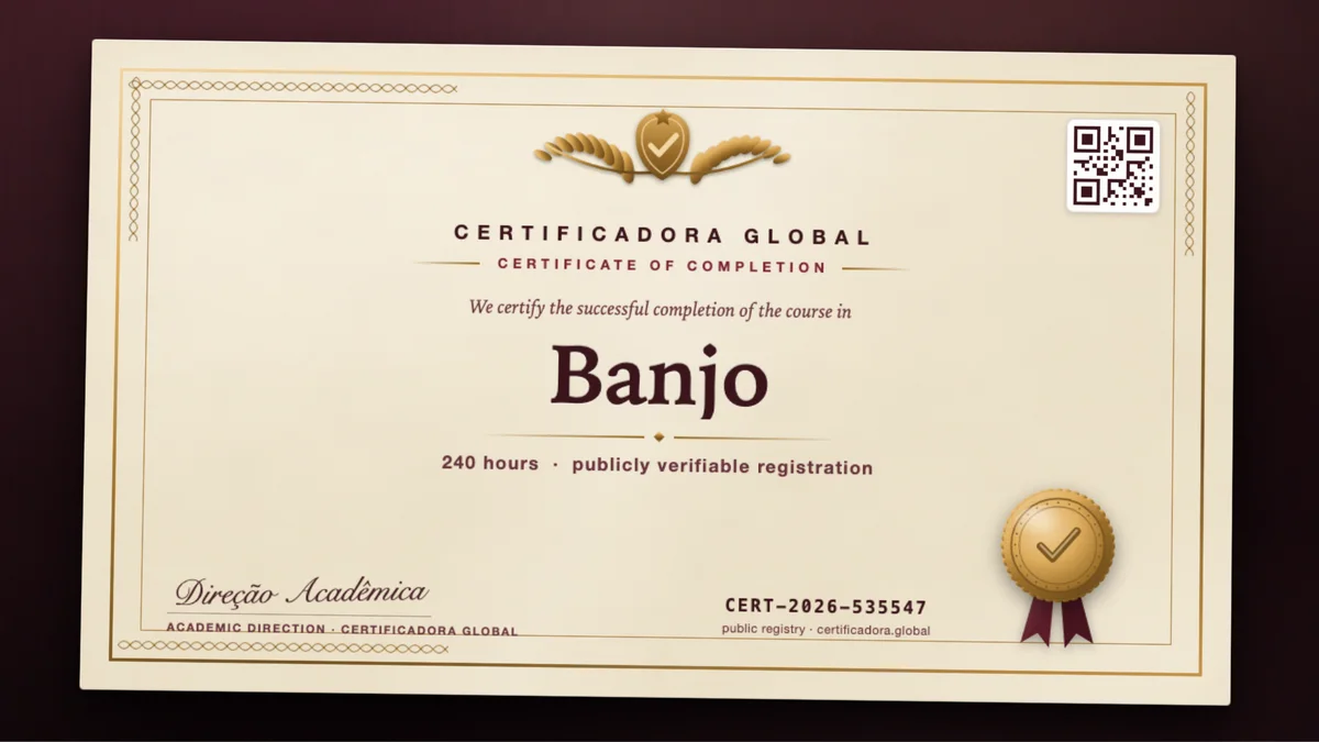 Cover of the Banjo course
