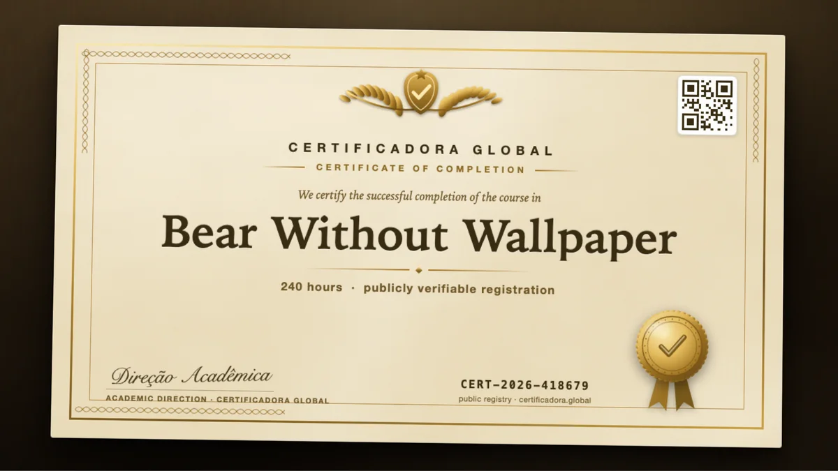 Cover of the Bear Without Wallpaper course