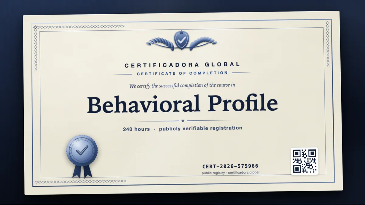 Cover of the Behavioral Profile course