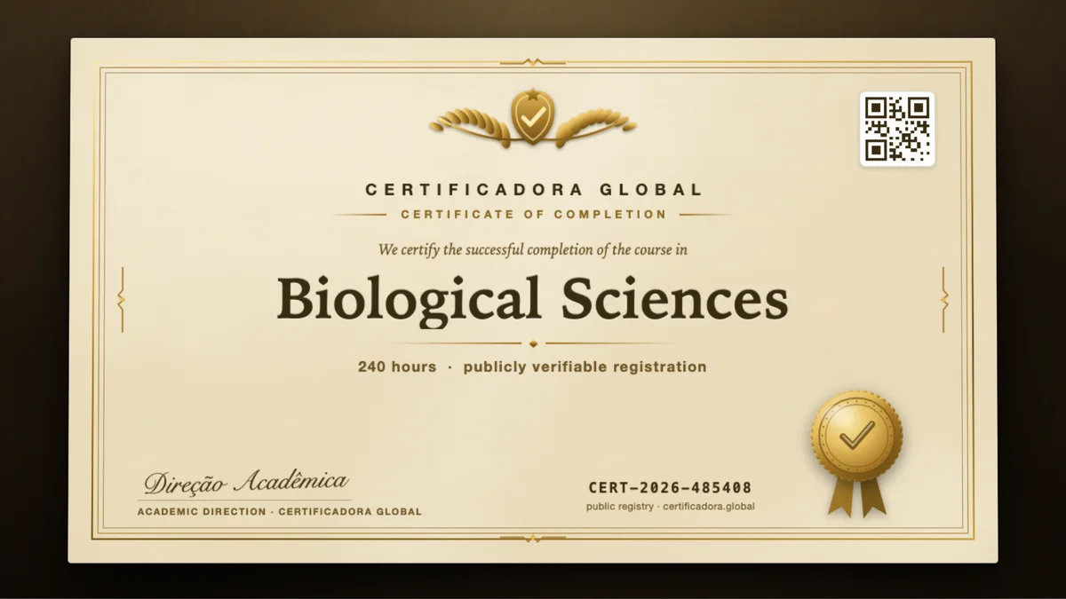Cover of the Biological Sciences course