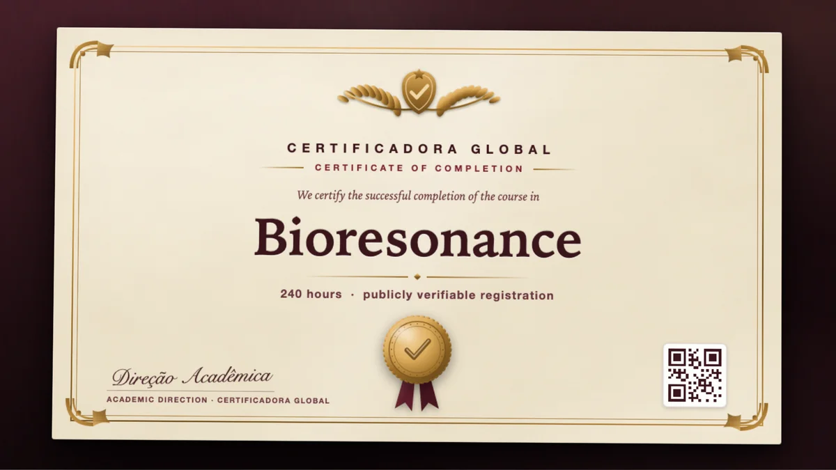 Cover of the Bioresonance course
