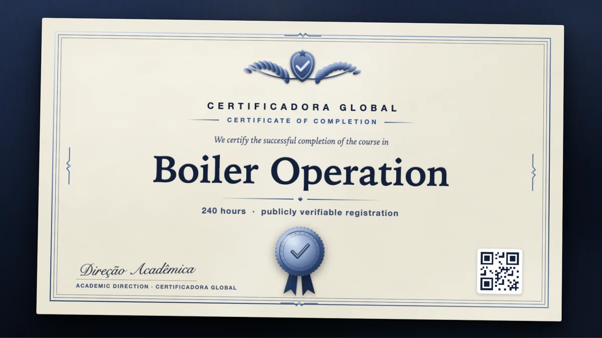 Cover of the Boiler Operation course