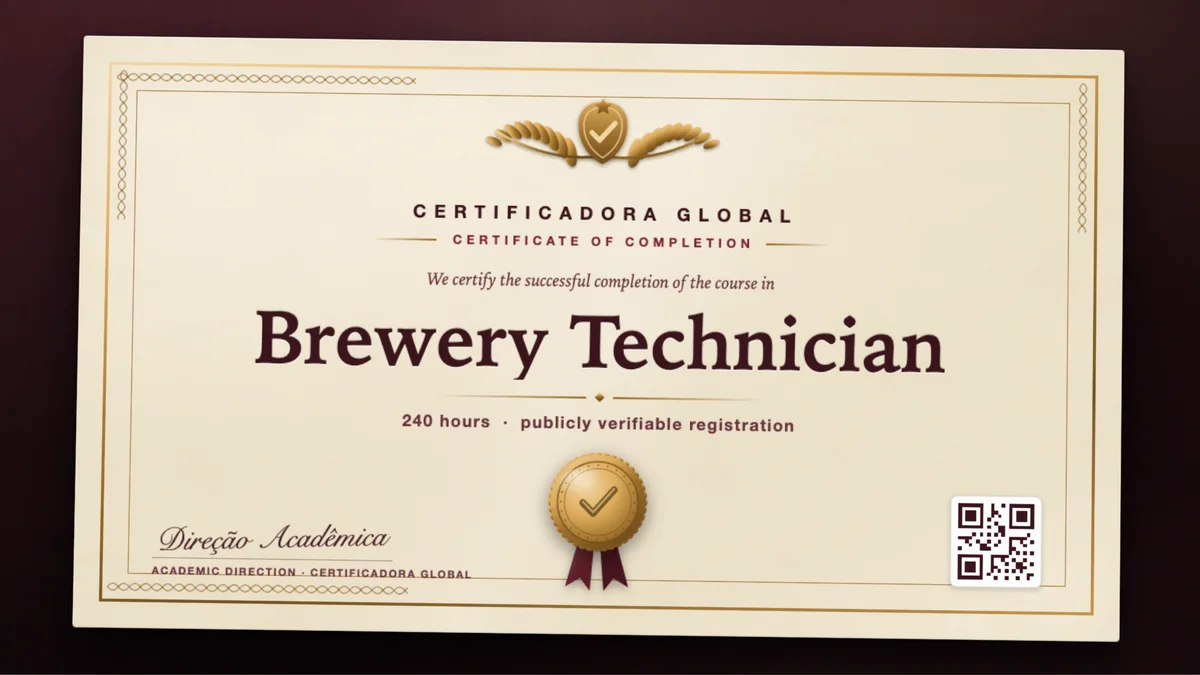 Cover of the Brewery Technician course