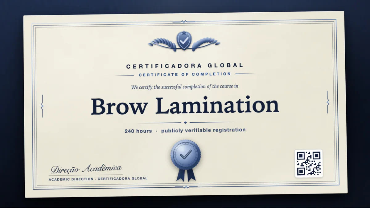 Cover of the Brow Lamination course