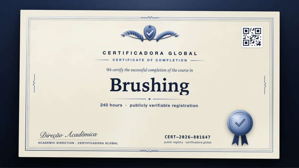 Cover of the Brushing course