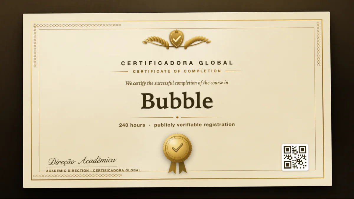 Cover of the Bubble course