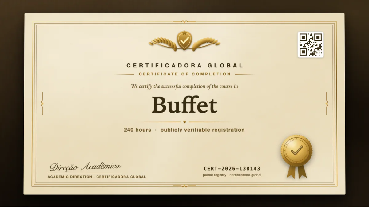 Cover of the Buffet course